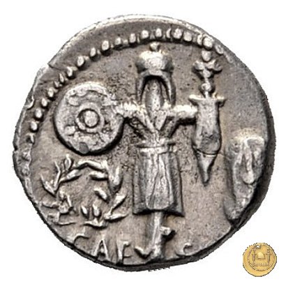 452/3 - quinario C. Iulius Caesar 48-47 BC (Itinerante con Caesar)