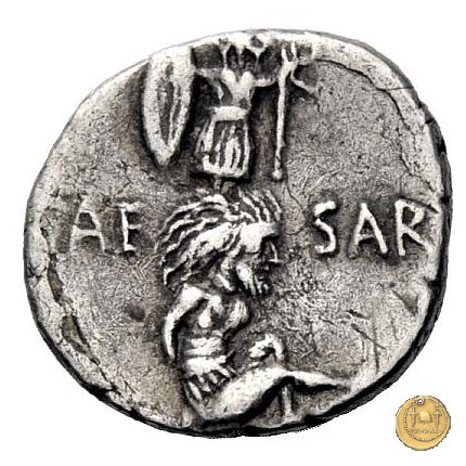 452/4 - denario C. Iulius Caesar 48-47 BC (Itinerante con Caesar)