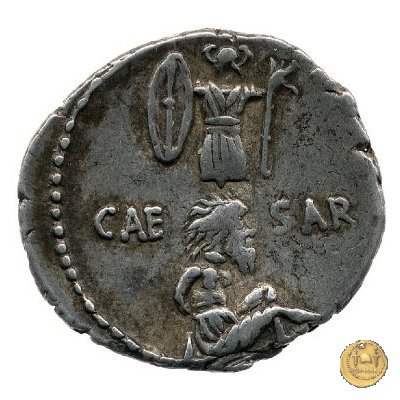 452/4 - denario C. Iulius Caesar 48-47 BC (Itinerante con Caesar)