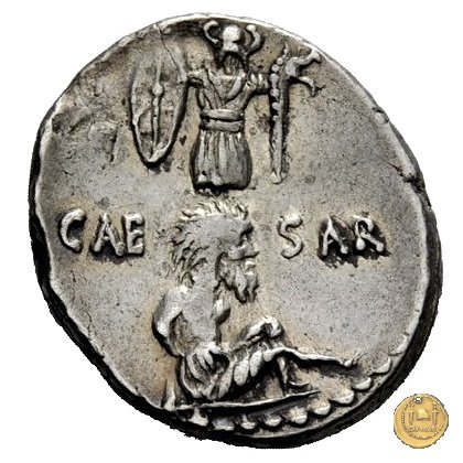 452/4 - denario C. Iulius Caesar 48-47 BC (Itinerante con Caesar)