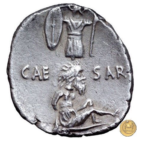 452/4 - denario C. Iulius Caesar 48-47 BC (Itinerante con Caesar)