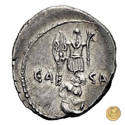 452/5 - denario C. Iulius Caesar 48-47 BC (Itinerante con Caesar)