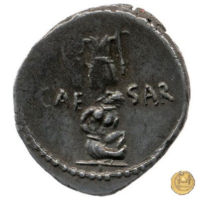 452/5 - denario C. Iulius Caesar 48-47 BC (Itinerante con Caesar)