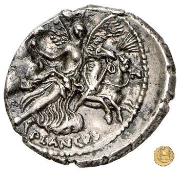 453/1 - denario L. Plautius Plancus 47 BC (Roma)