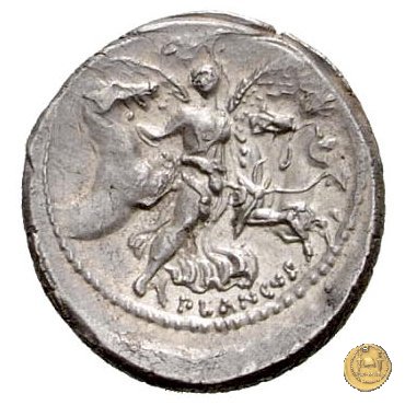 453/1 - denario L. Plautius Plancus 47 BC (Roma)