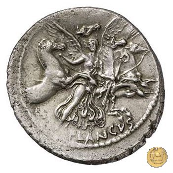 453/1 - denario L. Plautius Plancus 47 BC (Roma)