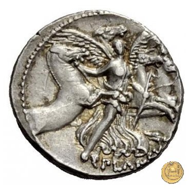 453/1 - denario L. Plautius Plancus 47 BC (Roma)