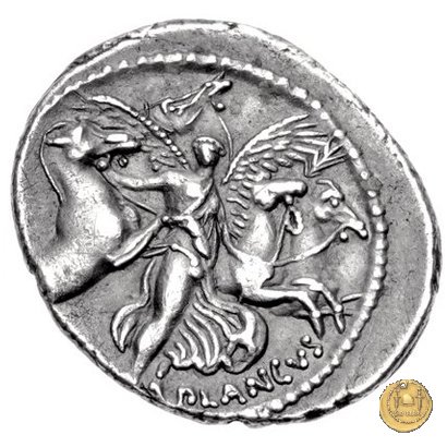 453/1 - denario L. Plautius Plancus 47 BC (Roma)