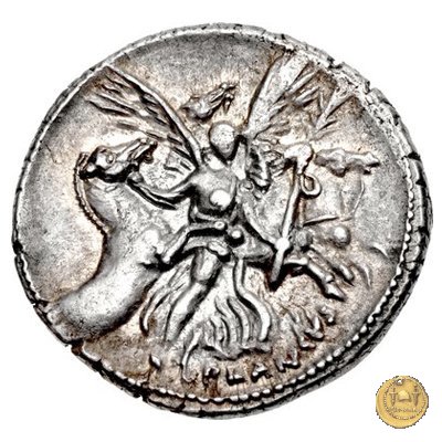 453/1 - denario L. Plautius Plancus 47 BC (Roma)