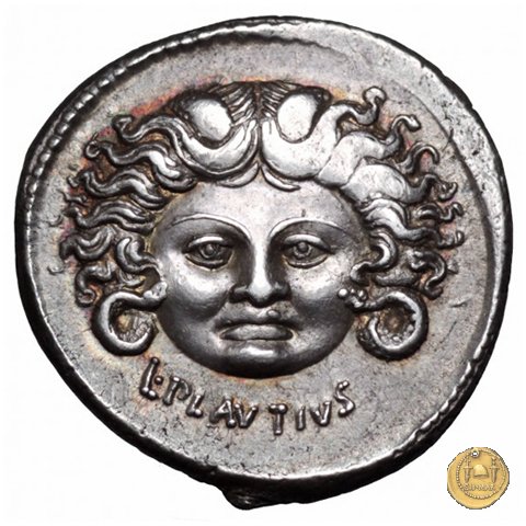 453/1 - denario L. Plautius Plancus 47 a.C. (Roma)