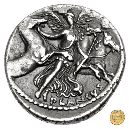 453/1 - denario L. Plautius Plancus 47 BC (Roma)