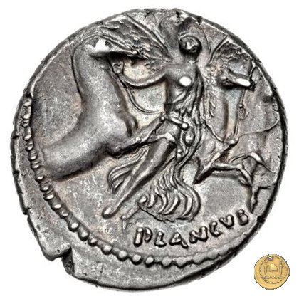 453/1 - denario L. Plautius Plancus 47 BC (Roma)