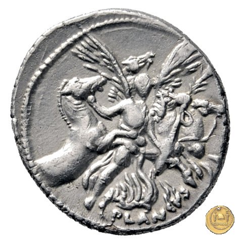 453/1 - denario L. Plautius Plancus 47 BC (Roma)