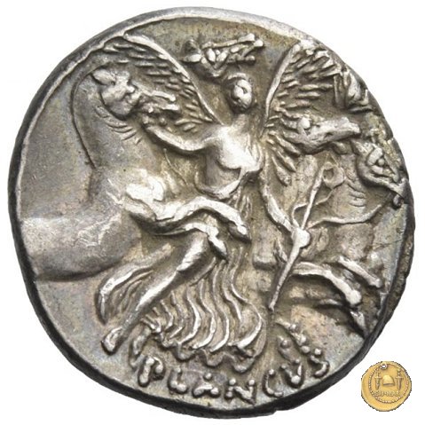 453/1 - denario L. Plautius Plancus 47 BC (Roma)