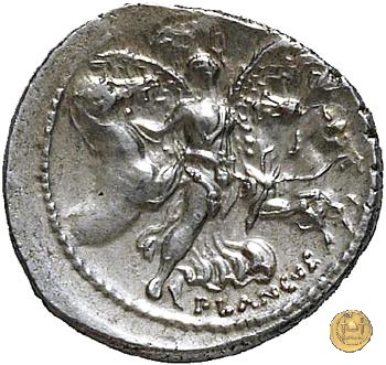 453/1 - denario L. Plautius Plancus 47 BC (Roma)