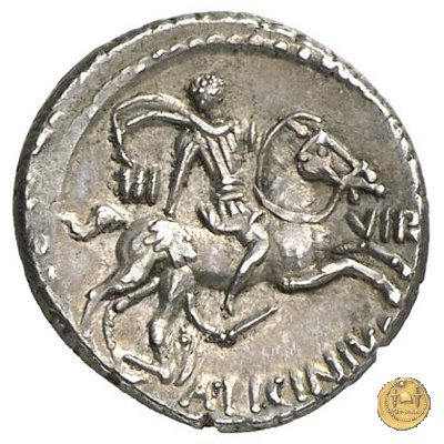 454/1 - denario A. Licinius Nerva 47 BC (Roma)