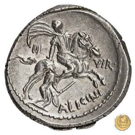 454/1 - denario A. Licinius Nerva 47 BC (Roma)