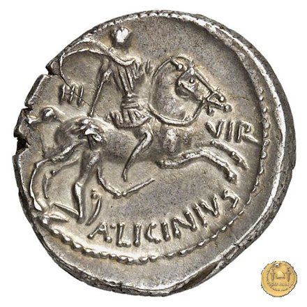 454/1 - denario A. Licinius Nerva 47 BC (Roma)