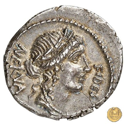 454/1 - denario A. Licinius Nerva 47 BC (Roma)