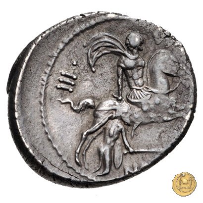 454/2 - denario A. Licinius Nerva 47 BC (Roma)