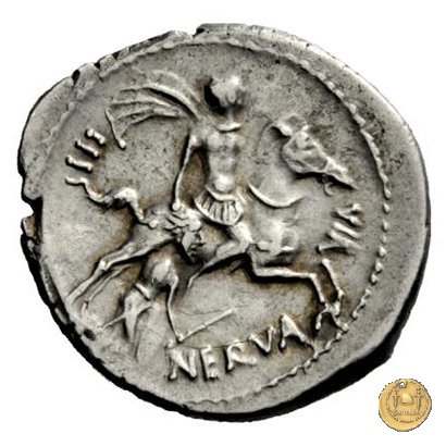 454/2 - denario A. Licinius Nerva 47 BC (Roma)