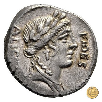 454/2 - denario A. Licinius Nerva 47 BC (Roma)