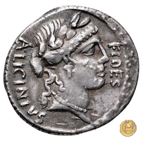 454/2 - denario A. Licinius Nerva 47 BC (Roma)