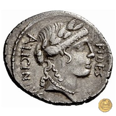 454/2 - denario A. Licinius Nerva 47 a.C. (Roma)