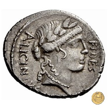 454/2 - denario A. Licinius Nerva 47 BC (Roma)