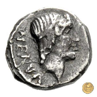 454/5 - sesterzio A. Licinius Nerva 47 BC (Roma)