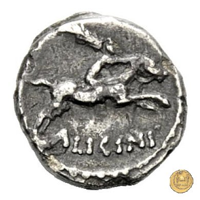 454/5 - sesterzio A. Licinius Nerva 47 BC (Roma)