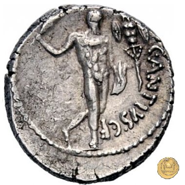 455/1 - denario C. Antius C.f. Restio 47 BC (Roma)