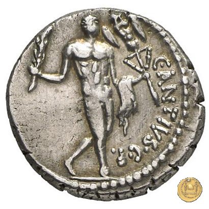 455/1 - denario C. Antius C.f. Restio 47 BC (Roma)