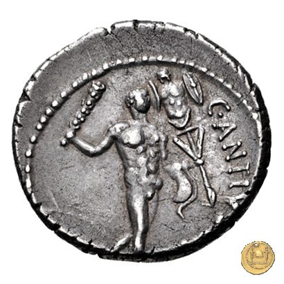 455/1 - denario C. Antius C.f. Restio 47 BC (Roma)