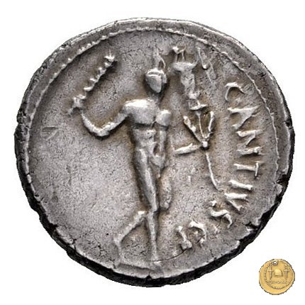 455/1 - denario C. Antius C.f. Restio 47 BC (Roma)