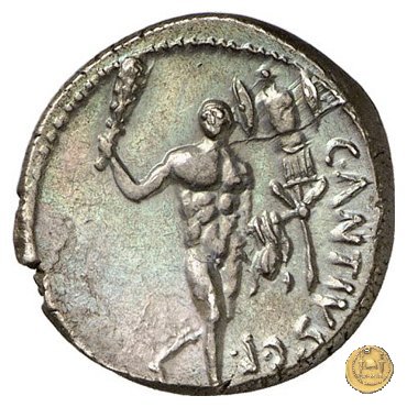 455/2 - denario C. Antius C.f. Restio 47 BC (Roma)