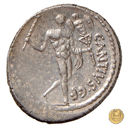 455/2 - denario C. Antius C.f. Restio 47 BC (Roma)