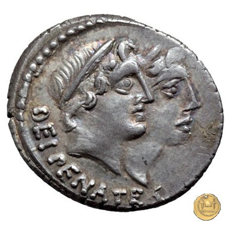 455/2 - denario C. Antius C.f. Restio 47 BC (Roma)