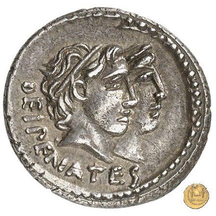 455/2 - denario C. Antius C.f. Restio 47 BC (Roma)