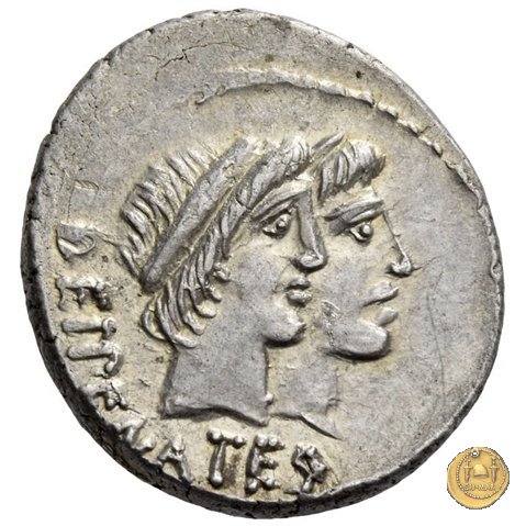 455/2 - denario C. Antius C.f. Restio 47 BC (Roma)