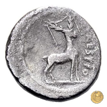 455/3 - quinario C. Antius C.f. Restio 47 BC (Roma)