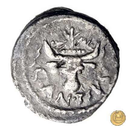 455/4 - sesterzio C. Antius C.f. Restio 47 BC (Roma)
