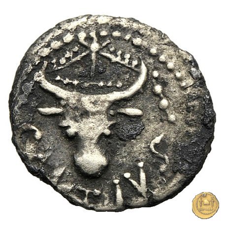 455/4 - sesterzio C. Antius C.f. Restio 47 BC (Roma)