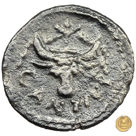 455/4 - sesterzio C. Antius C.f. Restio 47 BC (Roma)