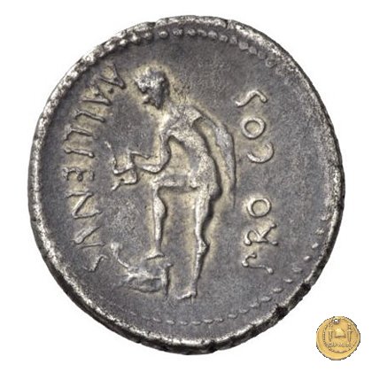 457/1 - denario C. Iulius Caesar / A. Allienus 47 a.C. (Sicilia)