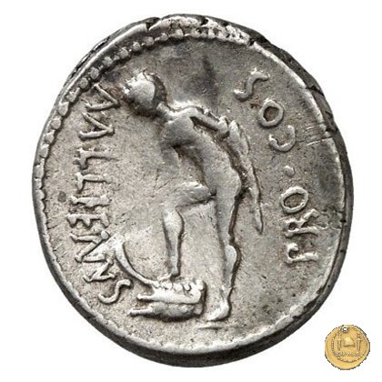 457/1 - denario C. Iulius Caesar / A. Allienus 47 BC (Sicilia)