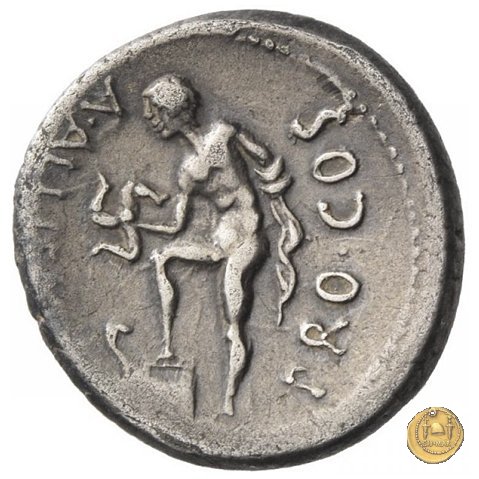 457/1 - denario C. Iulius Caesar / A. Allienus 47 BC (Sicilia)