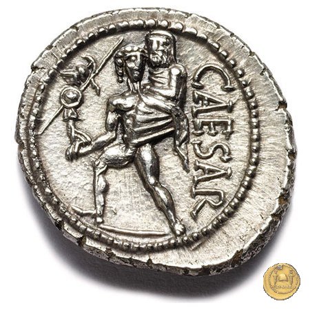 458/1 - denario C. Iulius Caesar 47-46 BC (Africa)