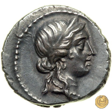 458/1 - denario C. Iulius Caesar 47-46 BC (Africa)