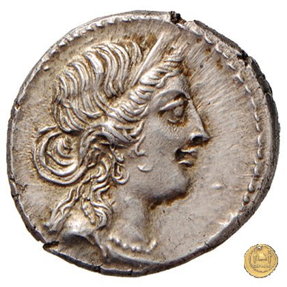 458/1 - denario C. Iulius Caesar 47-46 BC (Africa)